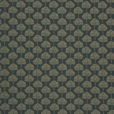 iLiv Victorian Glasshouse Fabrics Orange Grove Fabric - Pine - EAGH/ORANGPIN - Image 1