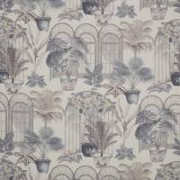 Victorian Glasshouse Fabric - Putty