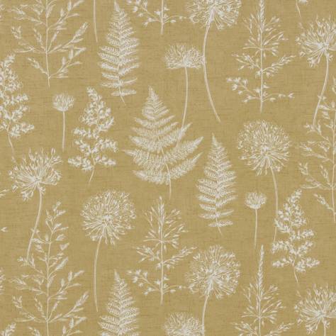 iLiv Country Journal Fabrics Chervil Fabric - Mustard - BCIA/CHERVMUS - Image 1
