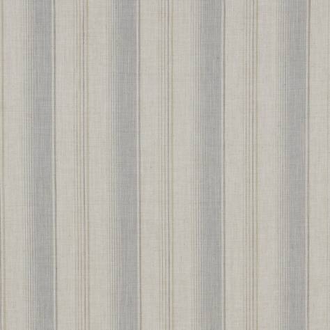 iLiv Country Journal Fabrics Sackville Stripe Fabric - Denim - ECAD/SACKVDEN