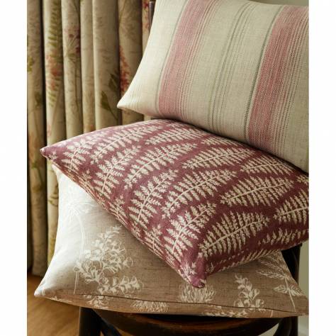 iLiv Country Journal Fabrics Sackville Stripe Fabric - Rosa - ECAD/SACKVROS