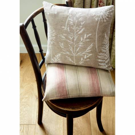 iLiv Country Journal Fabrics Sackville Stripe Fabric - Rosa - ECAD/SACKVROS - Image 3