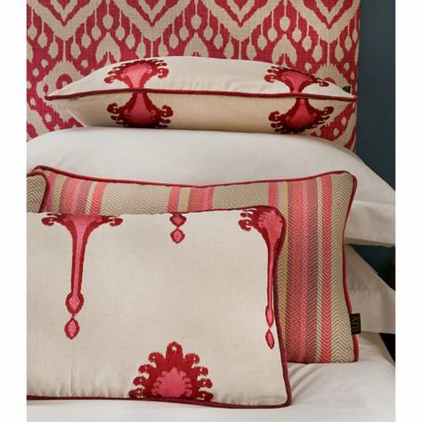iLiv Kasbah Fabrics Indus Fabric - Begonia - ECAD/INDUSBEG - Image 2
