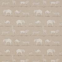 Prairie Animals Fabric - Linen