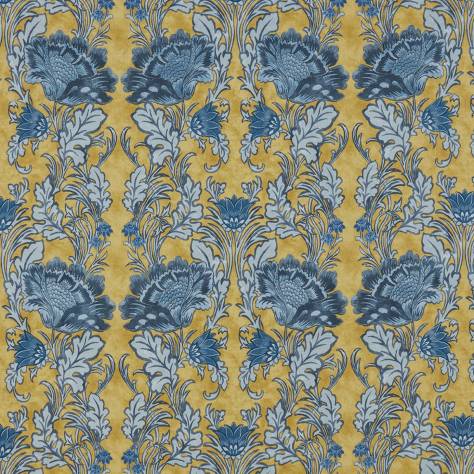 iLiv Winter Garden Fabrics Acantha Fabric - Ochre - acantha-ochre - Image 1