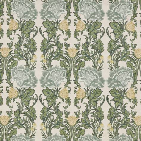 iLiv Winter Garden Fabrics Acantha Fabric - Sage - acantha-sage - Image 1