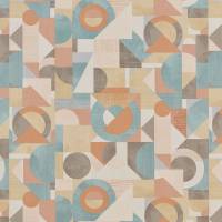 Geometrica Fabric - Mandarin