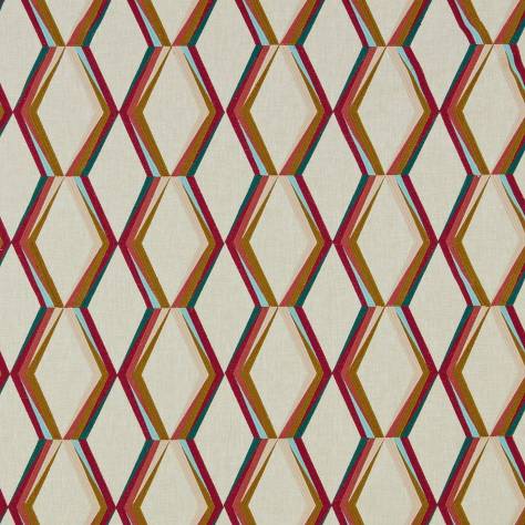 iLiv Geometrica Fabrics Paragon Fabric - Bilberry - SUSE/PARAGBIL - Image 1