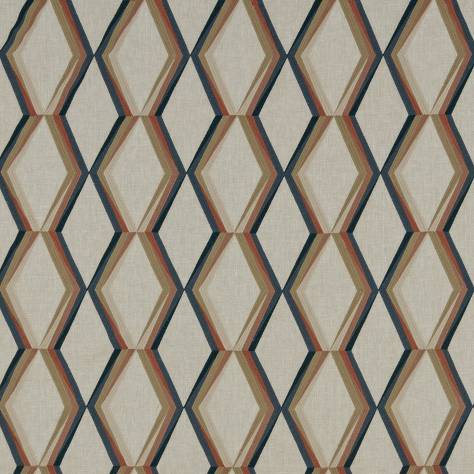 iLiv Geometrica Fabrics Paragon Fabric - Harissa - SUSE/PARAGHAR - Image 1