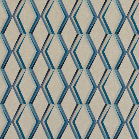 iLiv Geometrica Fabrics Paragon Fabric - Riviera - SUSE/PARAGRIV - Image 1