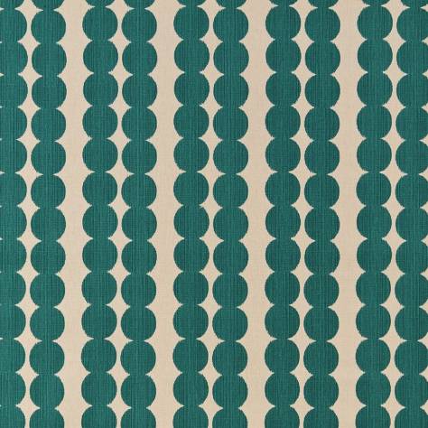 iLiv Geometrica Fabrics Segments Fabric - Teal - BCIA/SEGMETEA - Image 1