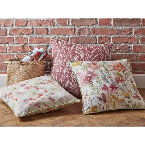 iLiv Water Meadow Fabrics Water Meadow Fabric - Rosewood - CRBN/WATERROS