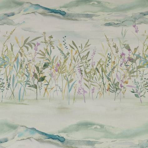 iLiv Water Meadow Fabrics Marshlands Fabric - Jade - CRBN/MARSHJAD - Image 1