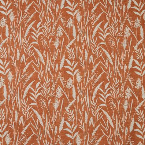 iLiv Water Meadow Fabrics Wild Grasses Fabric - Clementine - BCIA/WILDGCLE - Image 1
