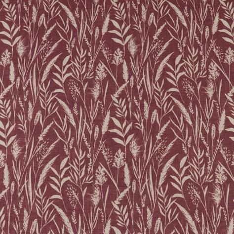 iLiv Water Meadow Fabrics Wild Grasses Fabric - Rosewood - BCIA/WILDGROS