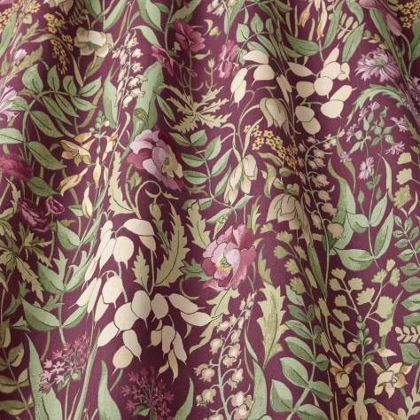 iLiv Cotswold Fabrics Cotswold Fabric - Claret - COTSWOLDCLARET - Image 1