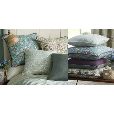 iLiv Cotswold Fabrics Hidcote Fabric - Mulberry - HIDCOTEMULBERRY - Image 2
