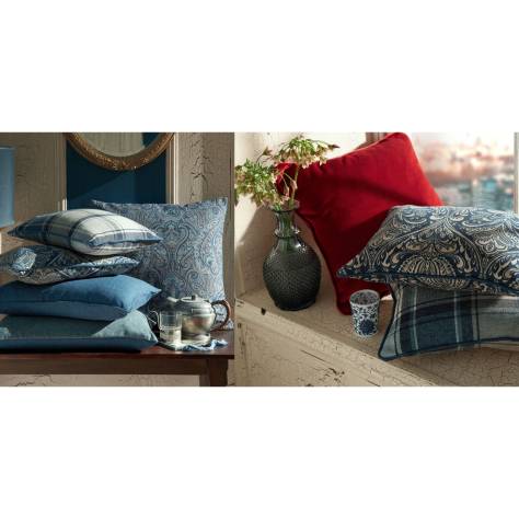 iLiv Cotswold Fabrics Hidcote Fabric - Mulberry - HIDCOTEMULBERRY - Image 3