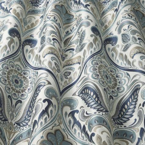 iLiv Cotswold Fabrics Hidcote Fabric - Prussian - HIDCOTEPRUSSIAN - Image 1