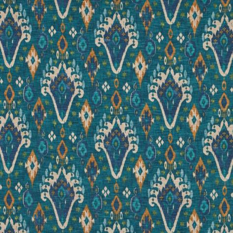 iLiv Chalet Fabrics Boho Fabric - Teal - EAHG/BOHOTEAL - Image 1