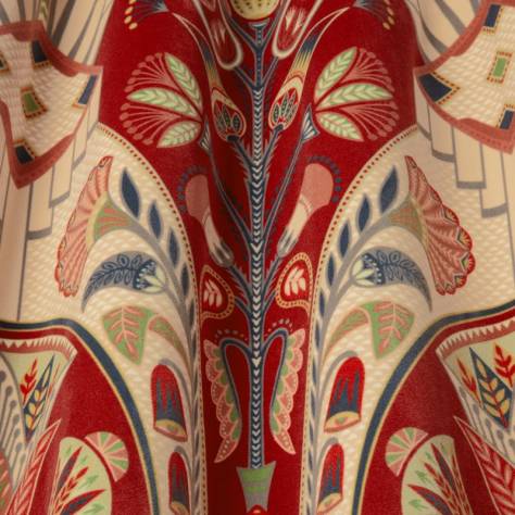 iLiv Luxoria Fabrics Cabaret Fabric - Garnet - DPAV/CABARGAR - Image 2