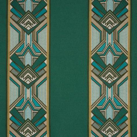 iLiv Luxoria Fabrics Gatsby Fabric - Emerald - EAGH/GATSBEME - Image 1