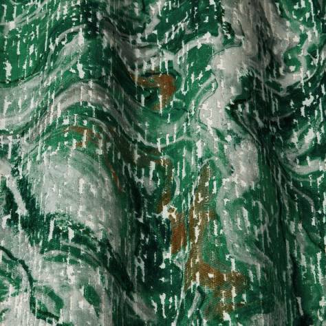 iLiv Luxoria Fabrics Illusion Fabric - Emerald - DPAV/ILLUSEME