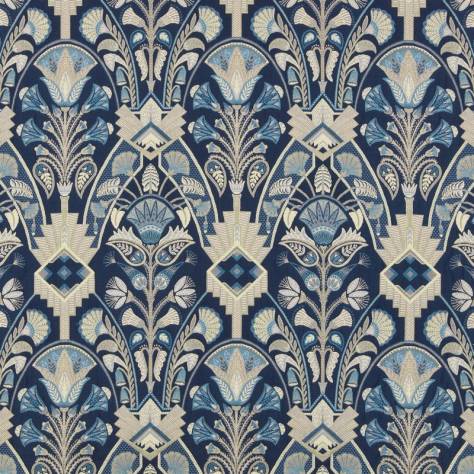 iLiv Luxoria Fabrics Luxoria Fabric - Sapphire - EBCE/LUXORSAP - Image 1