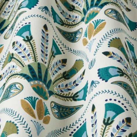 iLiv Luxoria Fabrics Octavia Fabric - Emerald - BCIA/OCTAVEME - Image 2
