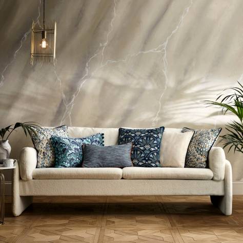 iLiv Luxoria Fabrics Octavia Fabric - Emerald - BCIA/OCTAVEME - Image 3