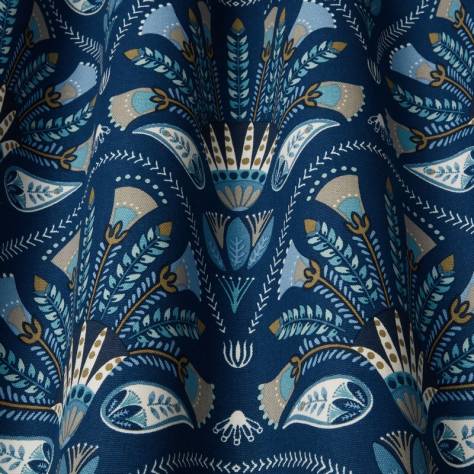 iLiv Luxoria Fabrics Octavia Fabric - Sapphire - BCIA/OCTAVSAP