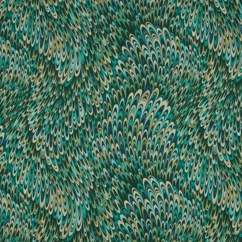 iLiv Luxoria Fabrics Seraphina Fabric - Emerald - DBCI/SERAPEME - Image 1