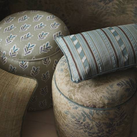 iLiv Jardine Fabrics Lalita Fabric - Chalk Blue - BCIA/LALITCHA - Image 3