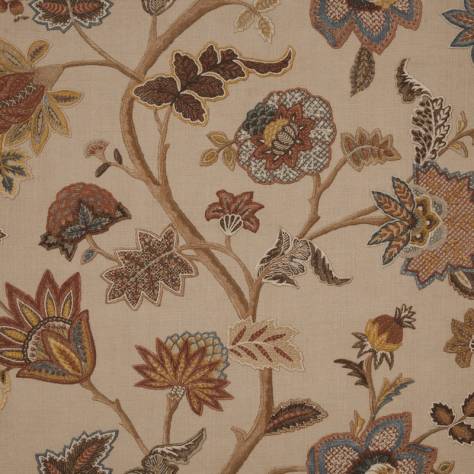 iLiv Orissa Fabrics Chanderi Fabric - Oatmeal - COVL/CHANDOAT