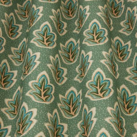 iLiv Orissa Fabrics Roshni Fabric - Malachite - CRBN/ROSHNMAL - Image 2