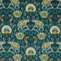 Sumatra Velvet Fabric - Aegean