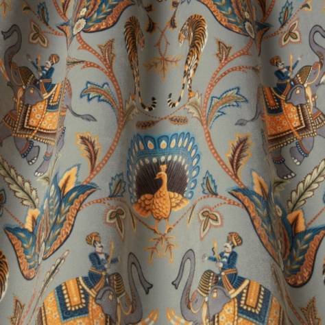 iLiv Orissa Fabrics Sumatra Velvet Fabric - Sage - DPAV/SUMATSAG - Image 2