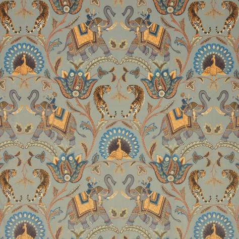 iLiv Orissa Fabrics Sumatra Velvet Fabric - Sage - DPAV/SUMATSAG - Image 1