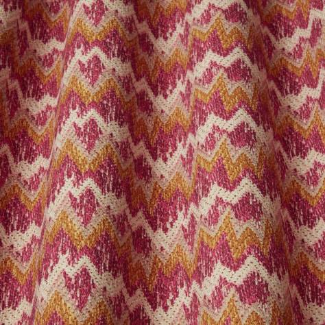 iLiv Orissa Fabrics Tanvi Fabric - Cerise - DBCI/TANVICER - Image 2