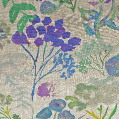 Art of the Loom Indian Summer Fabrics Wildflowers Fabric - Cornflower - WILDFLOWERSCORNFLOWER