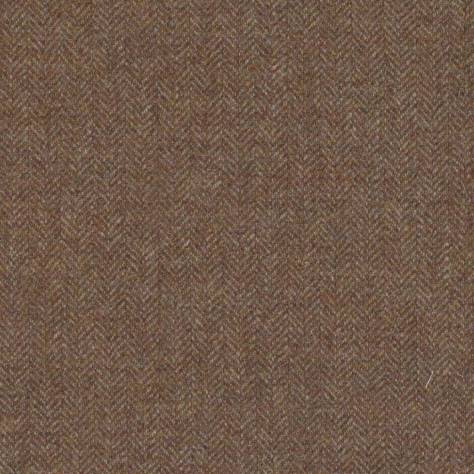 Art of the Loom Pendle Tweed Classic Fabrics Alice Herringbone Fabric - Redwood - PTINTALICRDWD