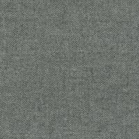 Alice Herringbone Fabric - Steel Grey
