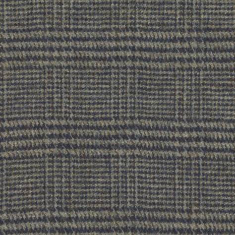 Art of the Loom Pendle Tweed Classic Fabrics Demdike Check Fabric - Midnight - PTINTDEMMID