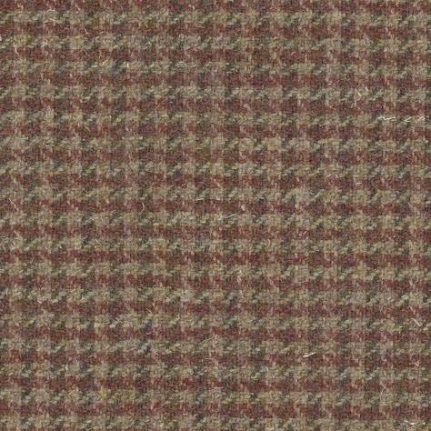 Art of the Loom Pendle Tweed Classic Fabrics Isabel Houndstooth Fabric - Chestnut - PTINTISBLCHST - Image 1