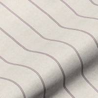 Galway Stripe Fabric - Heather
