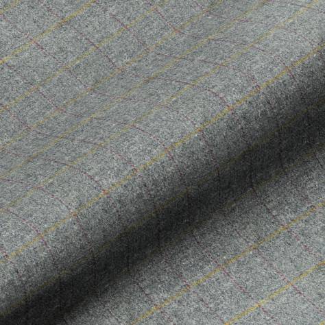 Art of the Loom Harris Tweed Fabrics Huntsman Check Fabric - Slate Grey - HUNTSMANCHECKSLATEGREY