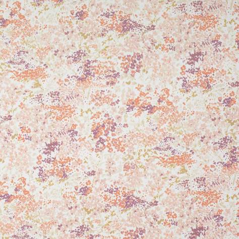 Casadeco Florescence Fabrics and Wallpapers Huntington Fabric - Corail - 82444266