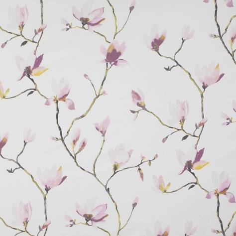 Casadeco Florescence Fabrics and Wallpapers Suzhou Fabric - Violet - 82475160
