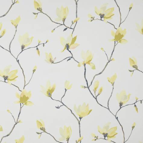 Casadeco Florescence Fabrics and Wallpapers Suzhou Fabric - Vert - 82477147