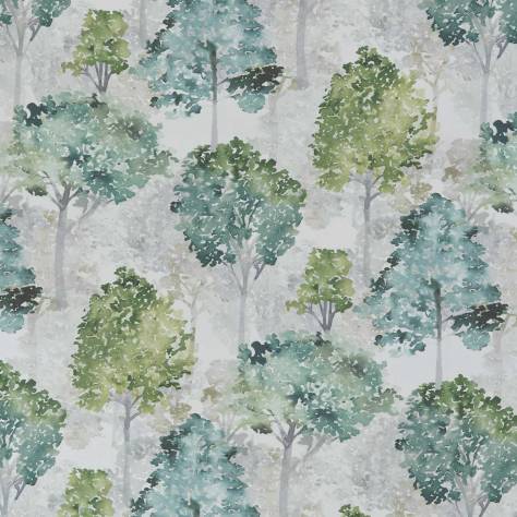 Ashley Wilde New Forest Fabrics Rosewood Fabric - Lime - ROSEWOODLIME